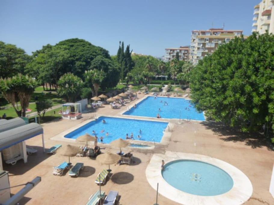 Apt Moderno Con Vistas, Recepcion 24 Hs Y Piscinas Benalmadena Exterior photo